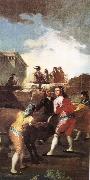 Francisco Goya La Novillada France oil painting artist